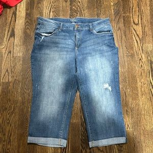 Time and Tru Midrise Capri Size 18